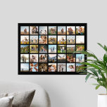 Moderne 35 FotoCollage Poster<br><div class="desc">Erstellen Sie Ihr eigenes personalisiertes Foto Collage Poster mit 35 Ihrer Lieblings-Fotos.</div>