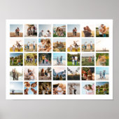 Moderne 35 FotoCollage Poster (Vorne)