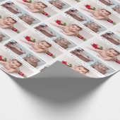 Moderne 3-Bildbearbeitung mit Textvorlagen-Qualitä Geschenkpapier (Ecke)