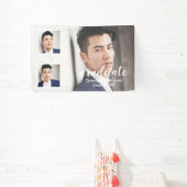 Moderne 3-Foto-Abschlussfeier Banner (InSitu)