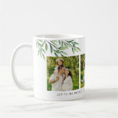 Moderne 3-Foto-Grünanlage Kaffeetasse (Links)