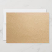 Moderne 3-Foto-Hochzeitseinladung Einladung (Rückseite)