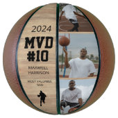 Moderne 3-FotoCollage | MVP Basketball (Vertikal)