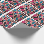 Moderne 3D abstrakte Flüssigkeitsformen Geschenkve Geschenkpapier (Ecke)
