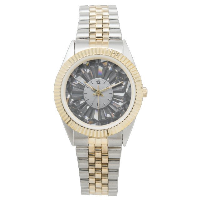 Moderne 3D-Abstrakte Profi-Designerruhr Armbanduhr (Vorderseite)