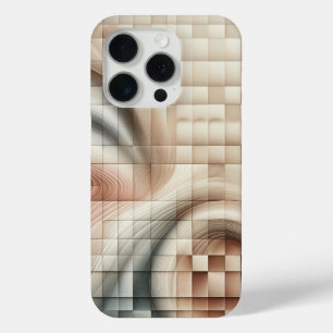Moderne 3D-Flüssig-Geometrie-Handyhülle - Erdiges  Case-Mate iPhone Hülle
