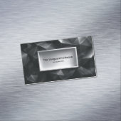 Moderne 3D-Geometrie mit geringer Pollänge Magnetische Visitenkarte (Beispiel)