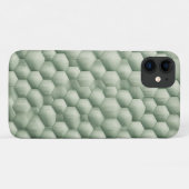 Moderne 3D-Geometrie-Sechseck-Textur - Elegantes S Case-Mate iPhone Hülle (Rückseite (Horizontal))