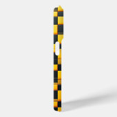 Moderne 3D-Geometrieblockhülle - Industriefarben G Case-Mate iPhone Hülle (Rückseite / Rechts)