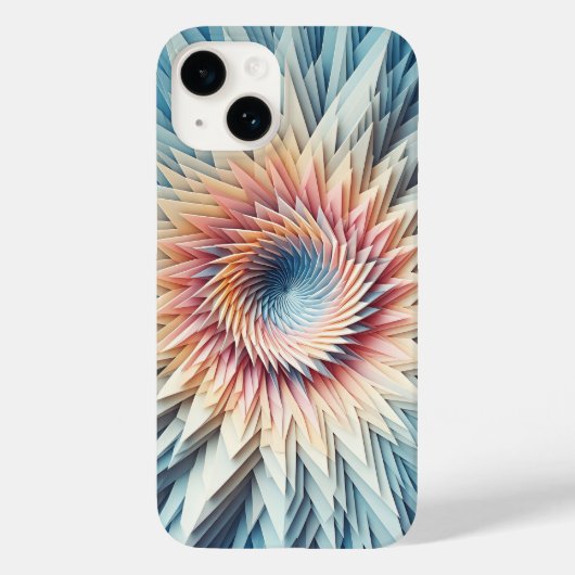 Moderne 3D-geschichtete Papiertelefonhülle - Paste Case-Mate iPhone Hülle (Rückseite)