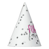 Moderne 40 u. fabelhafter 40. partyhütchen (Links)