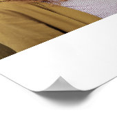 Moderne 4-Foto-Graduierungspartei Poster (Ecke)