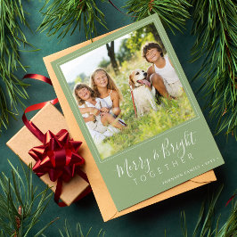Moderne 4 Fotos Frohe und helle Weise Weihnachten