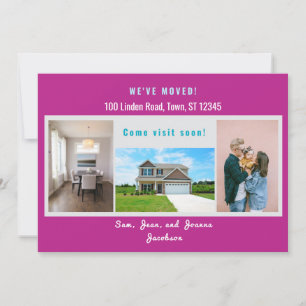 Moderne 4 Fotos Wir haben bewegte Ankündigung