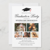 Moderne 5-Bildschreiberpartei Einladung (Vorderseite)