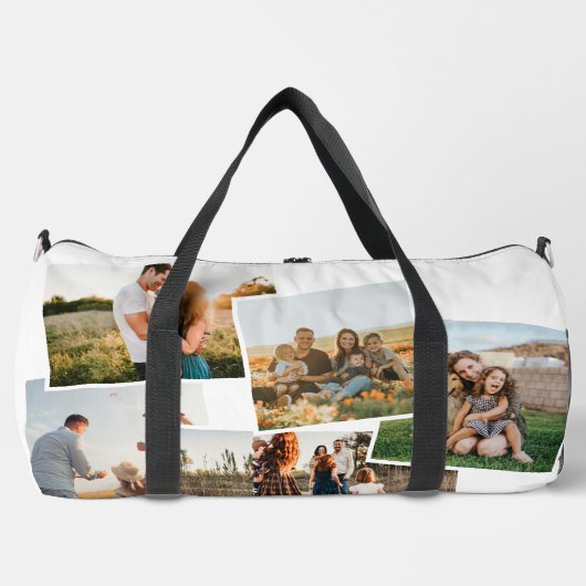 Moderne 5-Foto-Bilderkollektion Duffle Bag (Vorderseite)