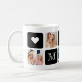 Moderne 5-Foto-Tasse "Mama" Kaffeetasse (Links)