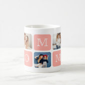 Moderne 5-Foto-Tasse "Mommy" Kaffeetasse (Mittel)