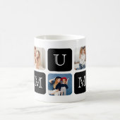 Moderne 5-Foto-Tasse "Mum" Kaffeetasse (Mittel)