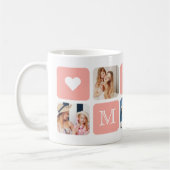 Moderne 5-Foto-Tasse "Mum" Kaffeetasse (Links)