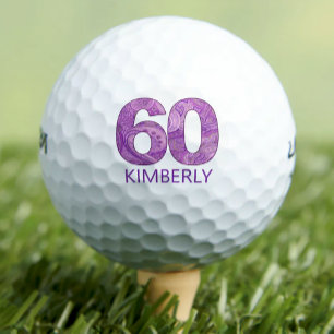 Moderne 60. Geburtstagsgolfer 60 Jahre Geschenk Golfball