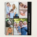 Moderne 6 Foto Collage Family Pictures 2025 Planne Planer<br><div class="desc">6 Bilder einfach zu personalisieren Vorlage zu machen,  um Ihre Familie Planer einzigartig.</div>