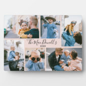 Moderne 6-Foto-Plaque Fotoplatte (Vorderseite)