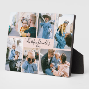 Moderne 6-Foto-Plaque Fotoplatte