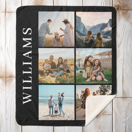 Moderne 6 FotoCollage Sherpadecke