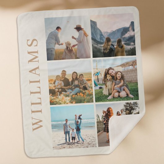 Moderne 6 FotoCollage Sherpadecke