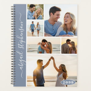 Moderne 6 Fotomaterial Personalisiert Planer
