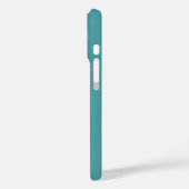 Moderne 6 Haustier-Foto Türkis Case-Mate iPhone Hülle (Rückseite / Links)