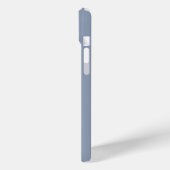 Moderne 6 Tier-Foto Staubblau Case-Mate iPhone Hülle (Rückseite / Links)