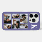 Moderne 6 Tierfoto Lila Case-Mate iPhone Hülle (Rückseite (Horizontal))