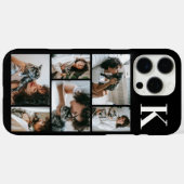 Moderne 6 Tierfoto Schwarz Case-Mate iPhone Hülle (Rückseite (Horizontal))