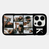 Moderne 6 Tierfoto Schwarz Case-Mate iPhone Hülle (Rückseite (Horizontal))