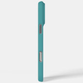Moderne 6 Tierfoto Türkis Case-Mate iPhone Hülle (Rückseite / Rechts)
