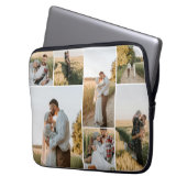 Moderne 7 FotoCollage Laptopschutzhülle (Vorderseite Links)