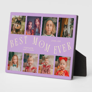 Moderne 8-Foto-Collage Beste Mutter Aller Zeiten W Fotoplatte