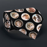 Moderne 8-Foto Collage Krawatte<br><div class="desc">Fügen Sie Ihrem Kleiderschrank eine persönliche Touch mit diesem individuellen Foto-Krawatte hinzu, mit einem stilvollen schwarzen Hintergrund mit einem runden Rahmen, der 8 Ihrer Lieblingsfotos zeigt. Egal, ob es sich um gepflegte Familienmomente, bezaubernde Haustiere oder sinnvolle Fotos handelt, diese einzigartige Krawatte verwandelt Erinnerungen in ein stilvolles und sentimentales Accessoire. Diese...</div>