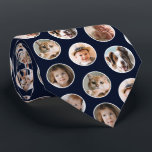 Moderne 8-Foto Collage Neck Tie Krawatte<br><div class="desc">Fügen Sie Ihrem Kleiderschrank eine persönliche Touch mit diesem individuellen Foto-Krawatte hinzu, mit einem stilvollen dunkelmarineblauen Hintergrund mit einem runden Rahmen, der 8 Ihrer Lieblingsfotos zeigt. Egal, ob es sich um gepflegte Familienmomente, bezaubernde Haustiere oder sinnvolle Fotos handelt, diese einzigartige Krawatte verwandelt Erinnerungen in ein stilvolles und sentimentales Accessoire. Diese...</div>