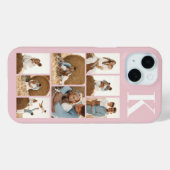 Moderne 8 Foto Rosarot Case-Mate iPhone Hülle (Rückseite (Horizontal))