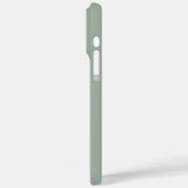 Moderne 8 Foto Sage Grün Case-Mate iPhone Hülle (Rückseite / Links)