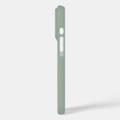 Moderne 8 Foto Sage Grün Case-Mate iPhone Hülle (Rückseite / Links)