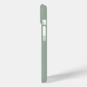 Moderne 8 Foto Sage Grün Case-Mate iPhone Hülle (Rückseite / Links)