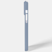Moderne 8 Foto Staubblau Case-Mate iPhone Hülle (Rückseite / Links)