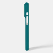 Moderne 8 Foto Türkis Case-Mate iPhone Hülle (Rückseite / Links)