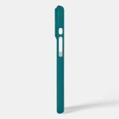 Moderne 8 Foto Türkis Case-Mate iPhone Hülle (Rückseite / Links)