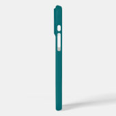 Moderne 8 Foto Türkis Case-Mate iPhone Hülle (Rückseite / Links)