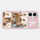 Moderne 8 Rosa Erröten Case-Mate iPhone Hülle (Rückseite (Horizontal))